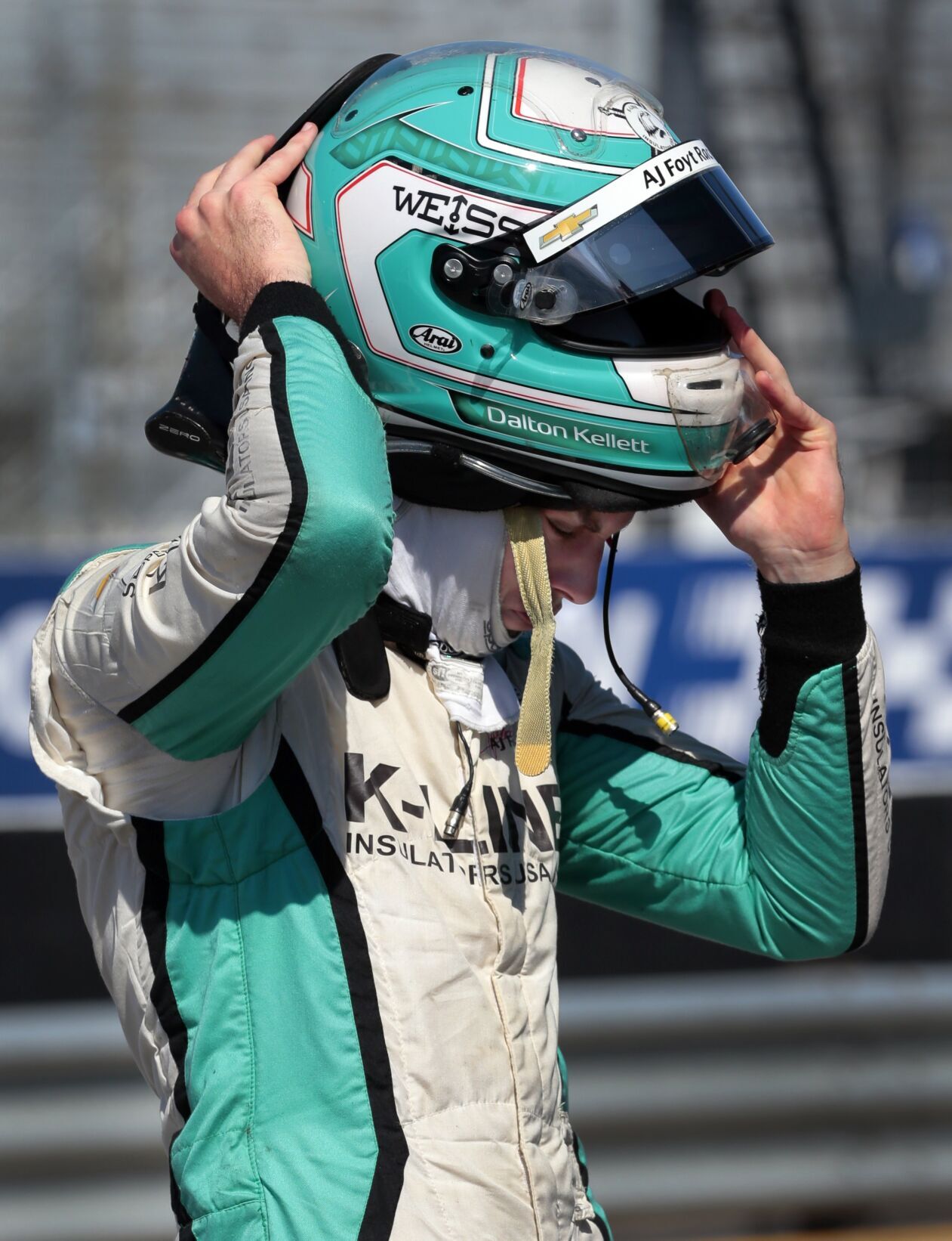 Indycar testing for Bommarito Automotive Group 500